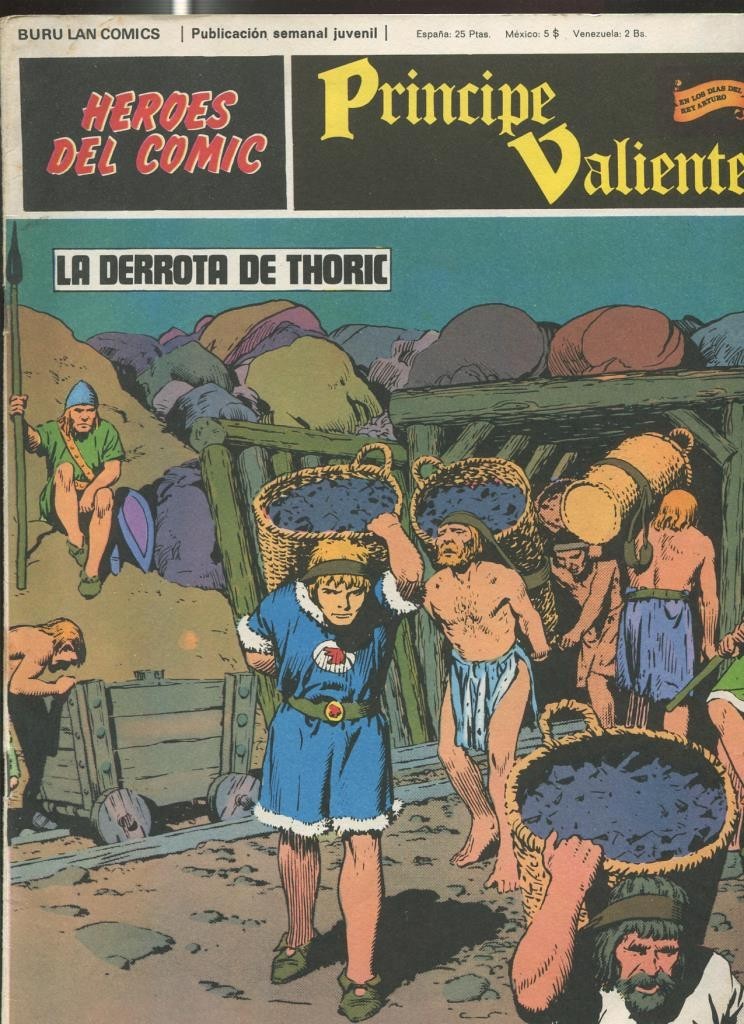 Principe Valiente de Burulan numero 91: La derrota de Thoric