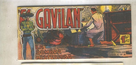 El Gavilan facsimil numero 03: La sombra misteriosa