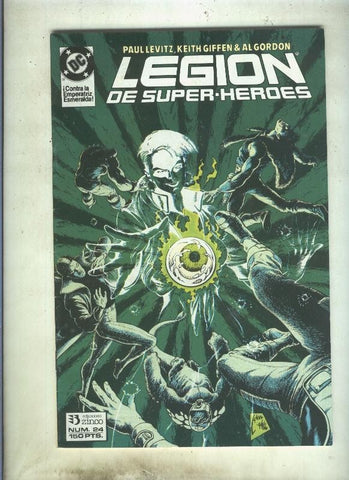 Legion de Superheroes numero 24 (numerado1 en trasera)
