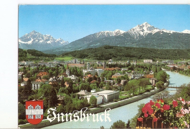 Postal 020829 : Innsbruck gegen Süden