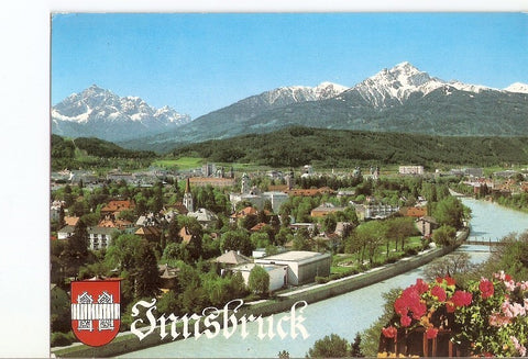 Postal 020829 : Innsbruck gegen Süden