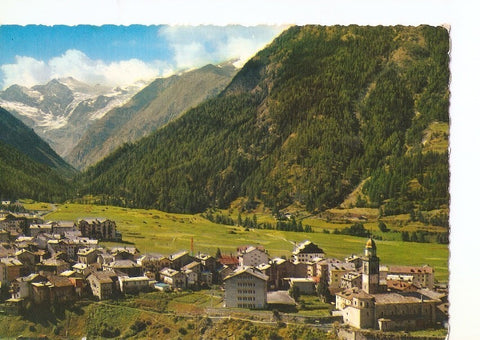 Postal 025559 : Vallee dAoeste pittoresque panorama e Gd. Paradiso