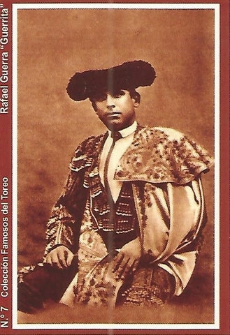 CALENDARIO PUBLICITARIO 07: Coleccion Famosos del Toreo: Rafael Guerra Guerrita