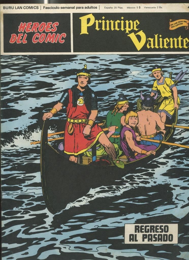 Principe Valiente de Burulan numero 48: Regreso al pasado