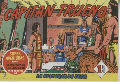 El Capitan Trueno facsimil numero 088: la historia de Izca