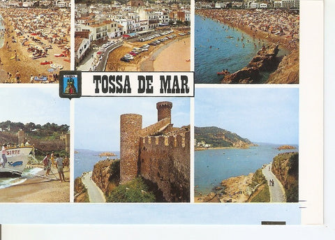 Postal 038930 : Tossa de Mar (Costa Brava). Diversos aspectos