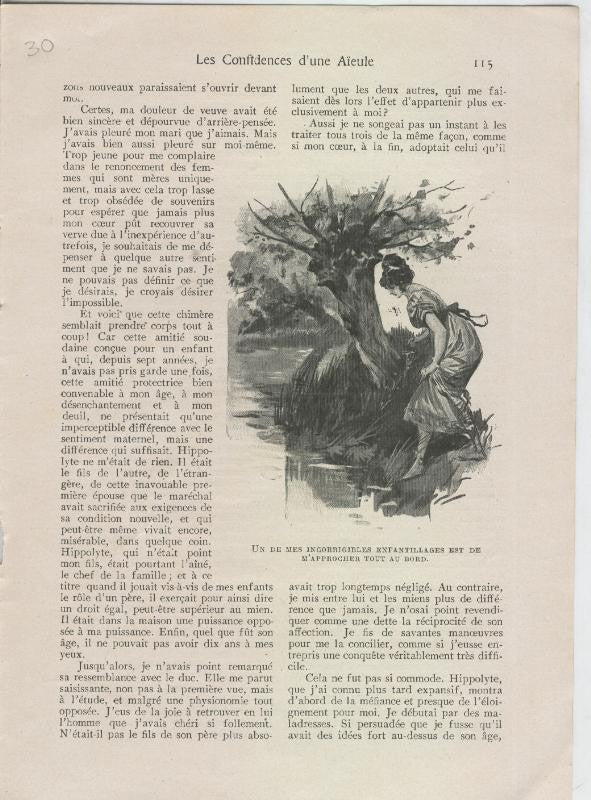 Les confidences d,une Aieule de Abel Hermant lamina 30
