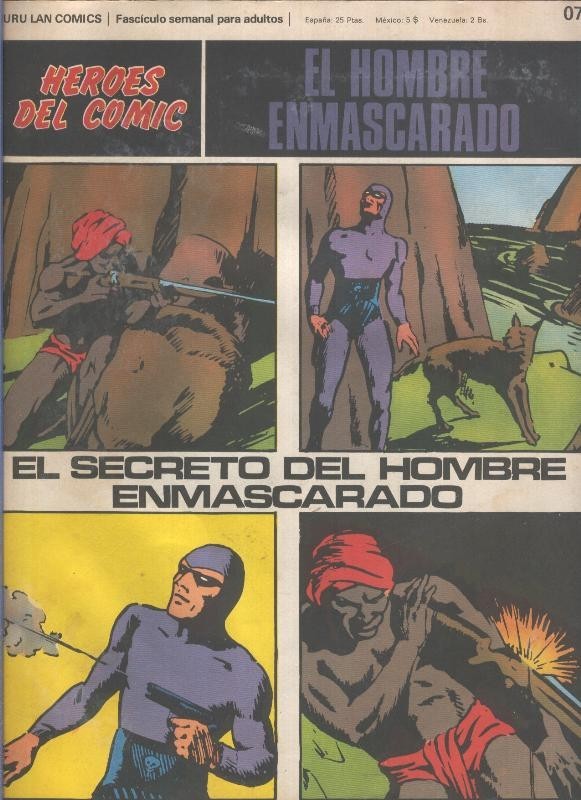 El Hombre Enmascarado volumen 0 numero 07 (numerado 1 en trasera=)