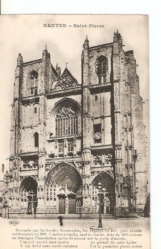 Postal 027645 : Nantes - Saint Pierre