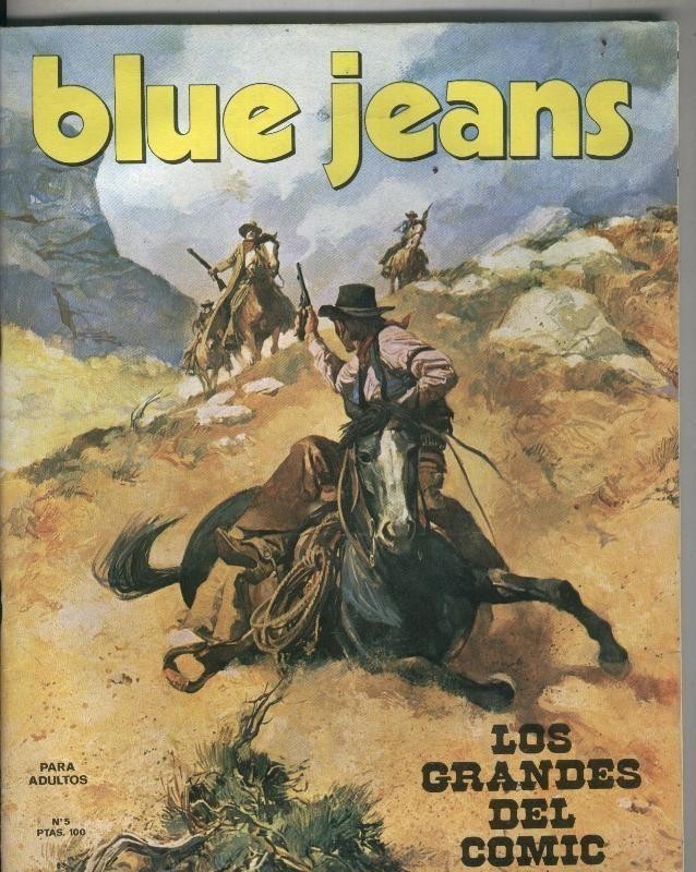 Blue Jeans numero 05: Kronan de Brocal Remohi (papel con huella humedad)