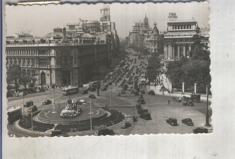 Postal 013243: Plaza de la Cibeles y calle Alcala de madrid