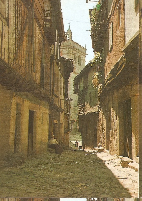 Postal 046016 : La Alberca. Una calle