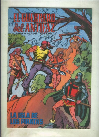 El Guerrero del Antifaz color numero 064: La isla de los piratas (numerado 2 en trasera)