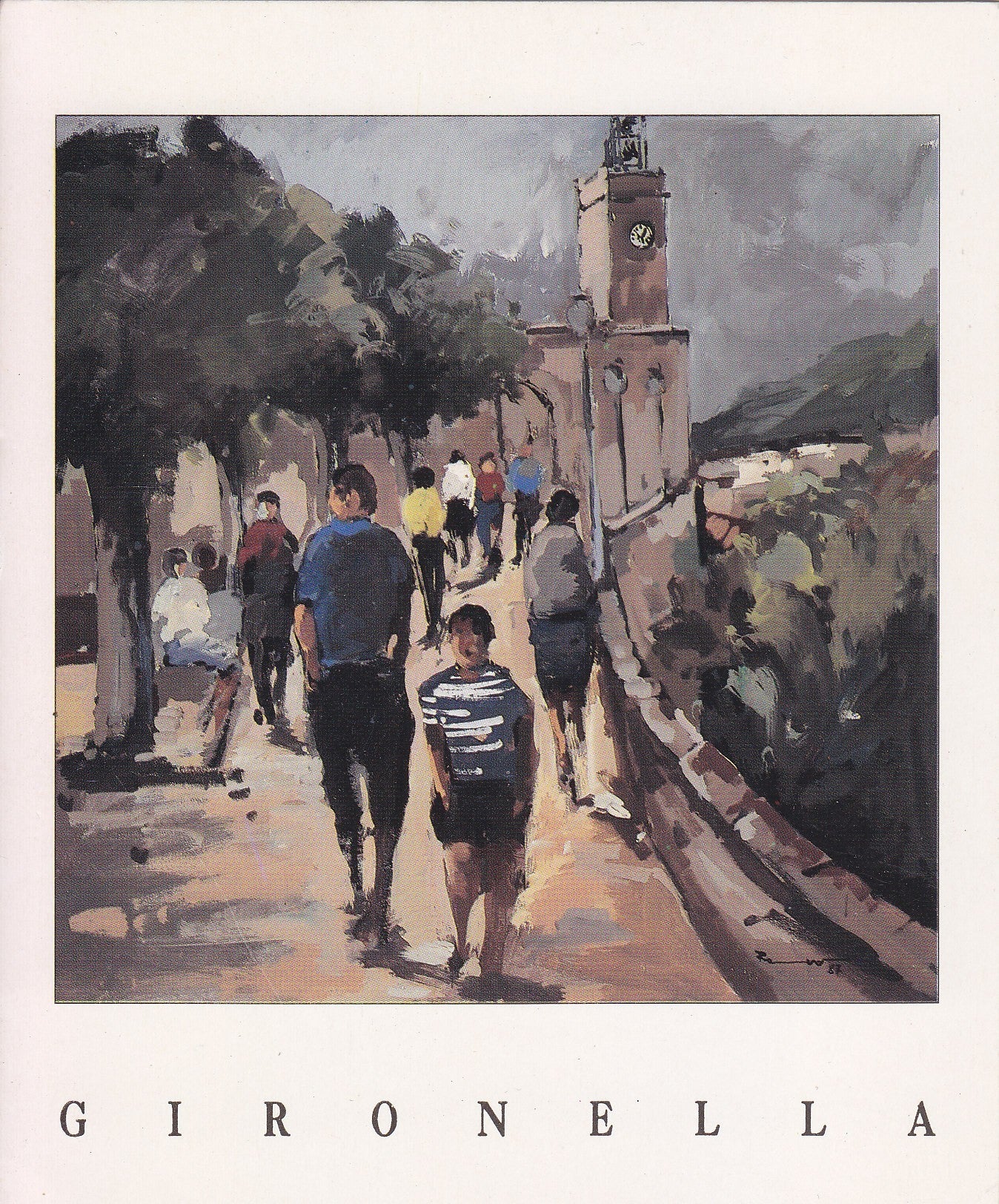 Postal 60002: Pintura Antonio Romero (Vila de Gironella)