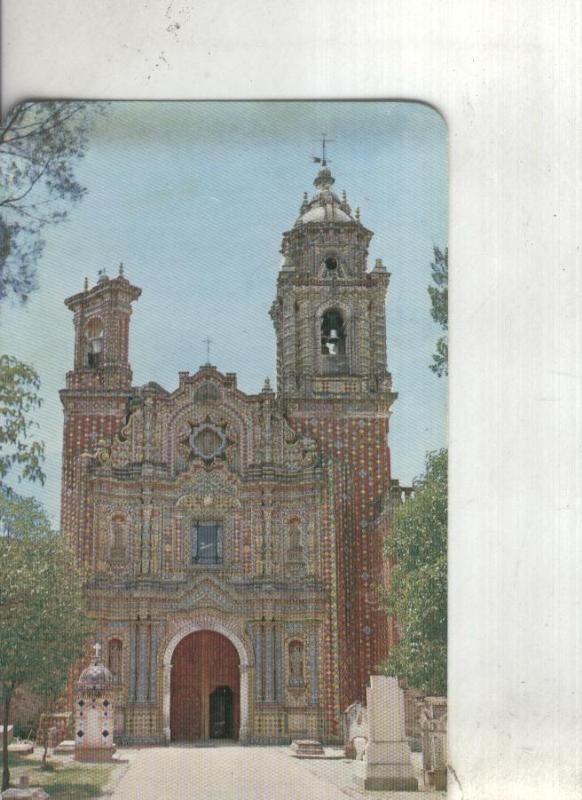 Postal 003661: Mexico: Fachada de la iglesia de San Francisco Acatepec