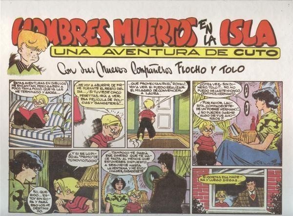 Cuto de Jesus Blasco: Hombres muertos en la isla