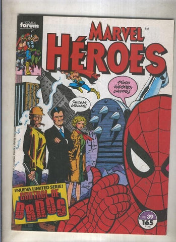 Marvel Heroes numero 39: Control de Daños (numerado 3 en trasera)