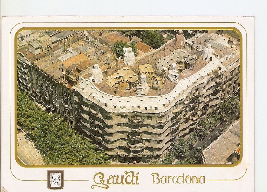 Postal 020929 : Casa milà. La Pedrera - Barcelona