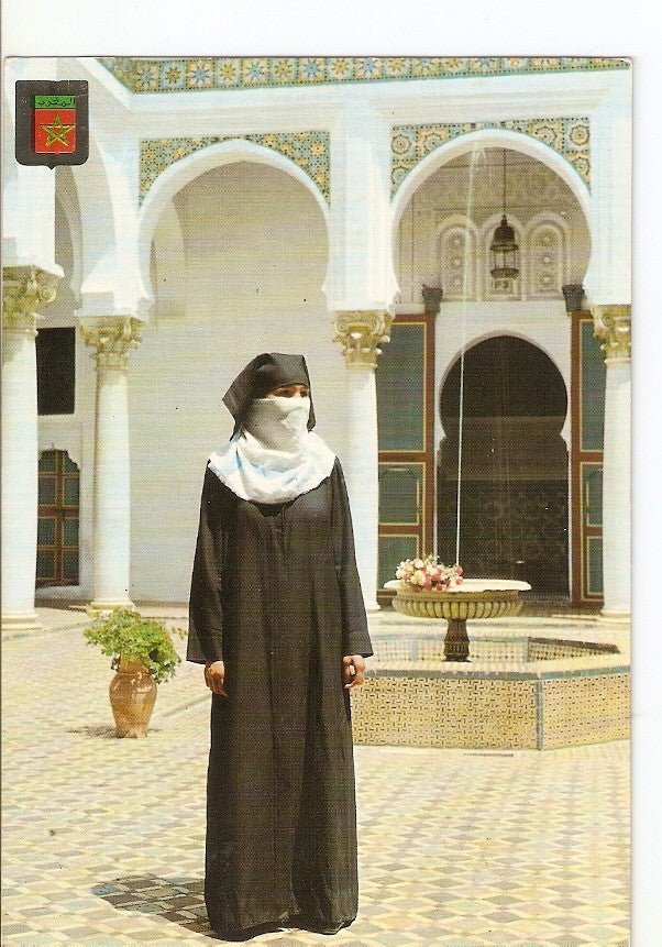 Postal 025111 : Trajes tipicos - Tanger. Imagenes Escudo de Oro
