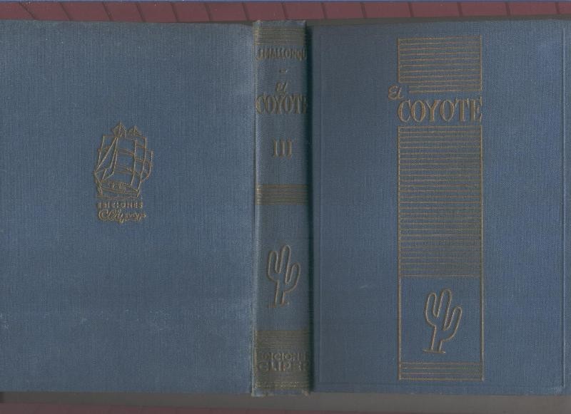 El Coyote novelas de Cliper tomo editorial numerado 03
