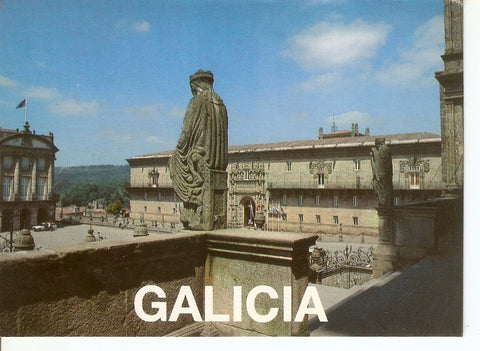 Postal 037058 : Galicia. Plaza do Obradoiro. Santiago de Compostela