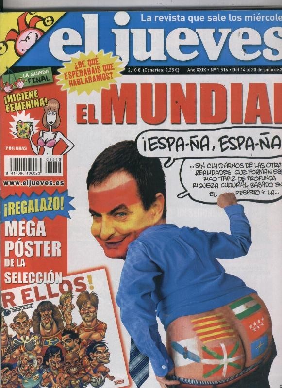 El Jueves revista semanal numero 1516: El Mundial
