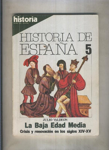 Historia 16: Historia de España numero 05 (numerado 1 en trasera)