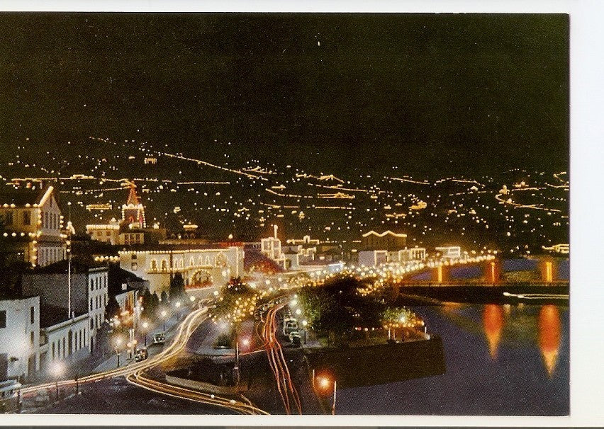 Postal 029474 : Funchal O fogo da noite de S. Silvestre
