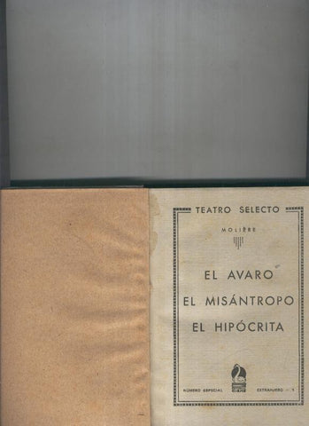 El Avaro-El misantropo-El hipocrita