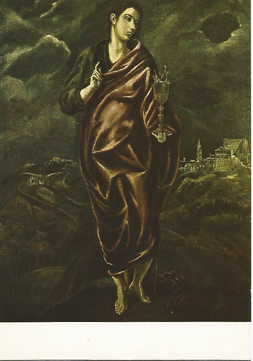 Postal 50944: EL GRECO - San Juan Evangelista