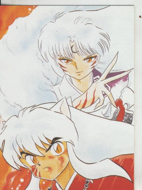 Postcard Book Inu Yasha de Rumiko Takahashi modelo 18