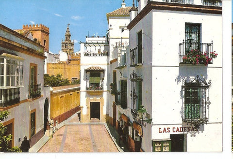 Postal 044714 : Sevilla. Barrio Santa Cruz y Giralda