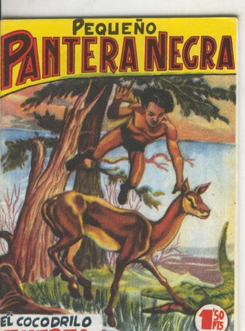 Pequeño Pantera Negra, facsimil numero 077: El cocodrilo tuerto