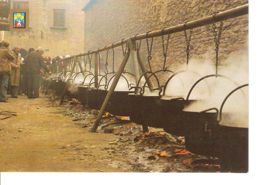 Postal 041428 : CastellTerçol (Barcelona). LEscudella