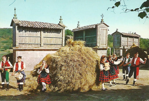 Postal 51248: Folclore gallego