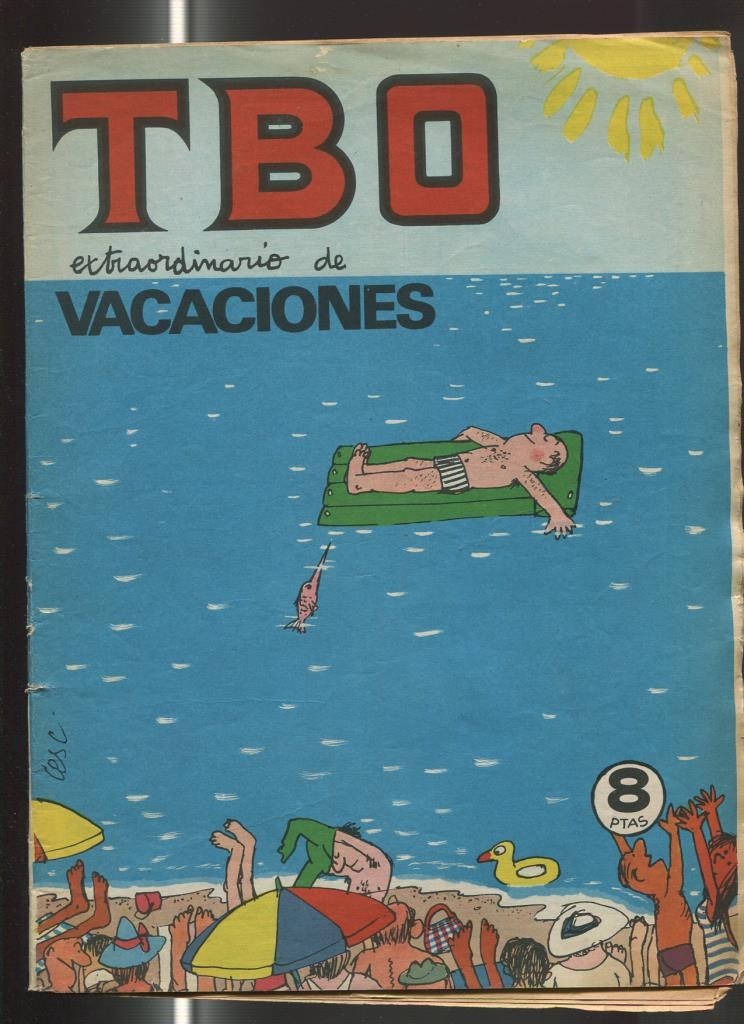 TBO extra de 8 pts: Vacaciones, portada de Cesc