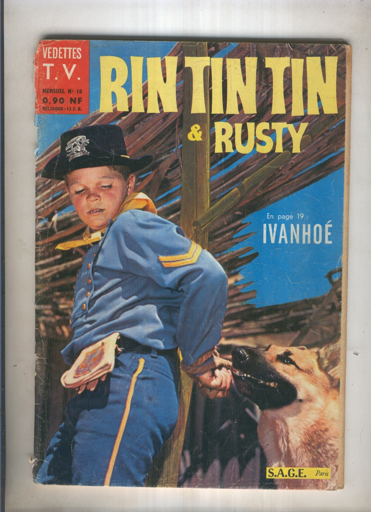 RIN TIN TIN ET RUSTY Numero 018: Le soldat de fer
