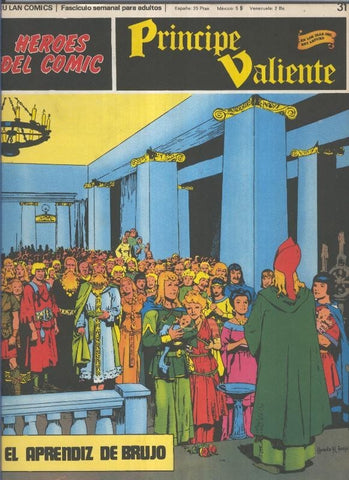 El Principe Valiente Numero 31: El aprendiz de brujo ( numerado 02 en trasera)