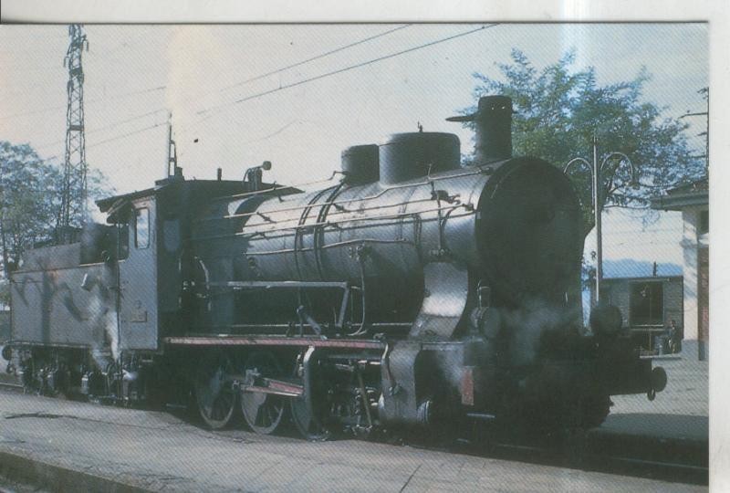 Postal 014195: Tren Locomotora de vapor serie 0-4-0 2401/2470