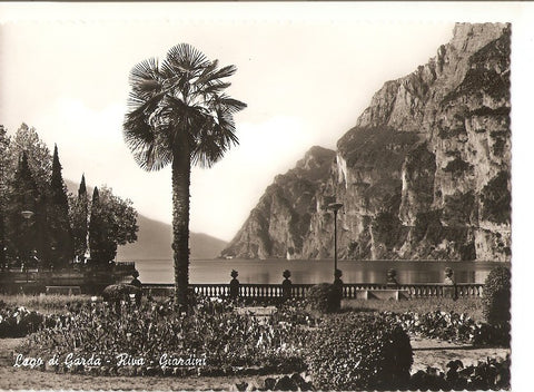 Postal 035910 : Lago di Garda - Riva. Giardini