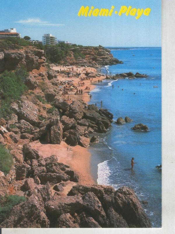 Postal 012224: Miami playa en Montroig, Tarragona