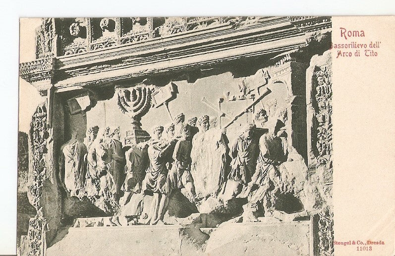 Postal 036090 : Roma Bassorilievo dell Arco di Tito