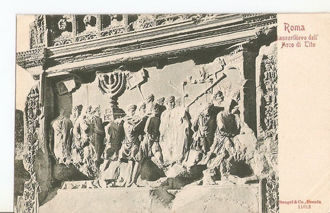 Postal 036090 : Roma Bassorilievo dell Arco di Tito