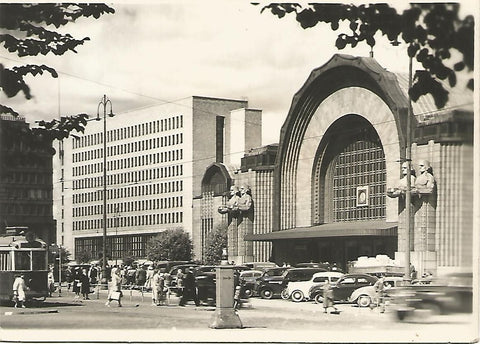 Postal 50579: HELSINKI - Estacion de tren y de correos