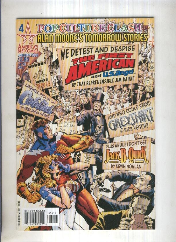 TOMORROW STORIES, Vol.1 No.04: The First American (ABC 2000)