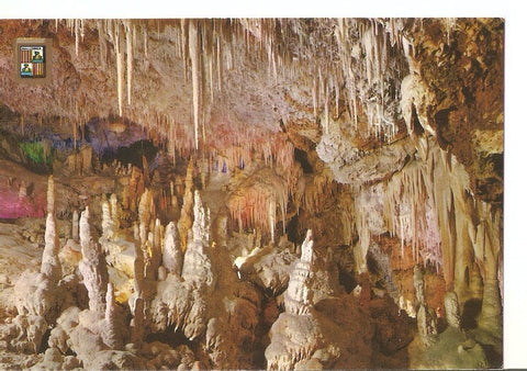 Postal 034933 : Mallorca. Porto Cristo (Manacor). Cuevas dels Hams. Paraiso perdido de Milton