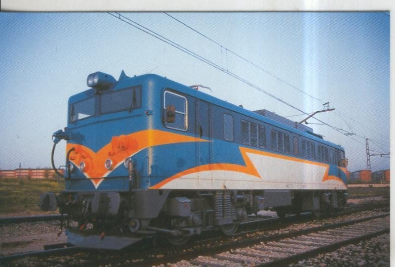 Postal 014197: Tren Locomotora electrica ex 269-916 ex 242