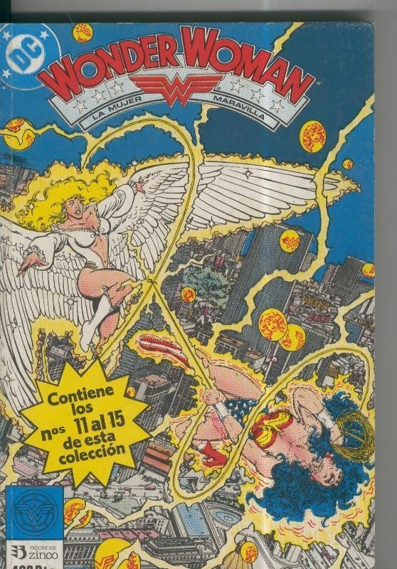 Wonder Woman retapado numero 11 al 15