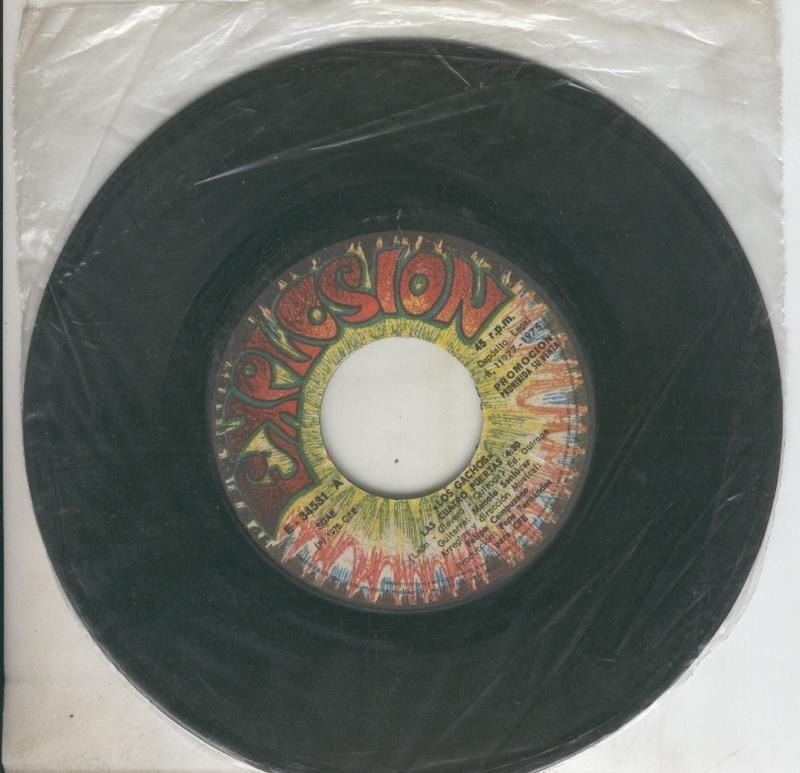 Disco de 45 r.p.m: Los Gachos (sin la funda): sevillanas de la pastora-Las cuatro puertas