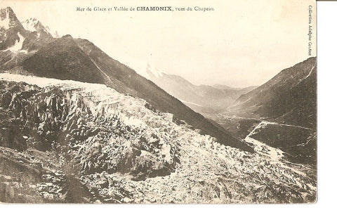 Postal 036012 : Mer de Glace et Vallee de Chamonix vues du Châpeau